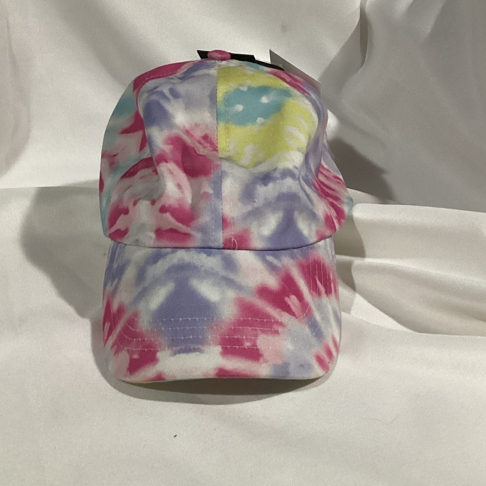 Colorful Tie-Dye Kids Cap